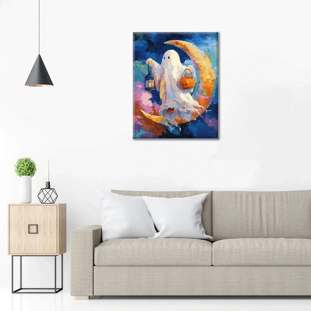 Pequeño Fantasma - Pintar por números