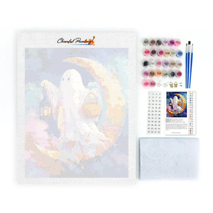 Pequeño Fantasma - Pintar por números