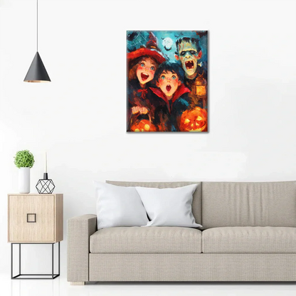 Noche de miedo - Pintar por números