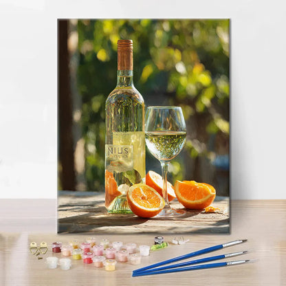 Vino naranja - Pintar por números
