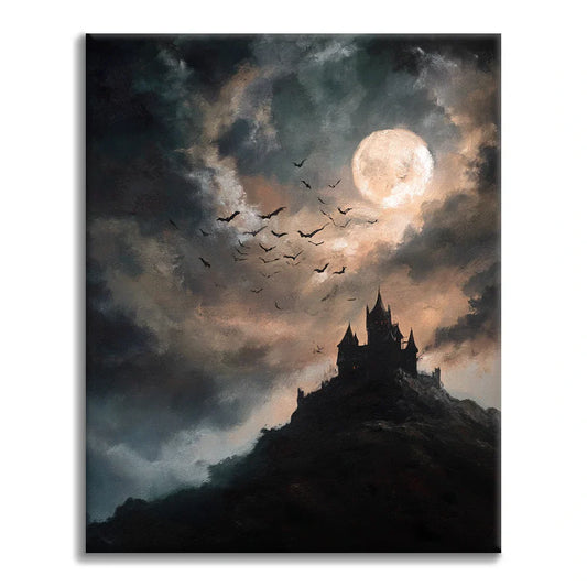 Castillo silencioso - Pintar por números