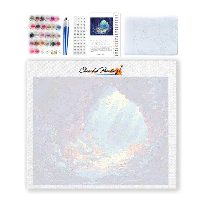 Paraíso submarino - Pintar por números