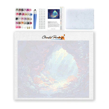 Paraíso submarino - Pintar por números