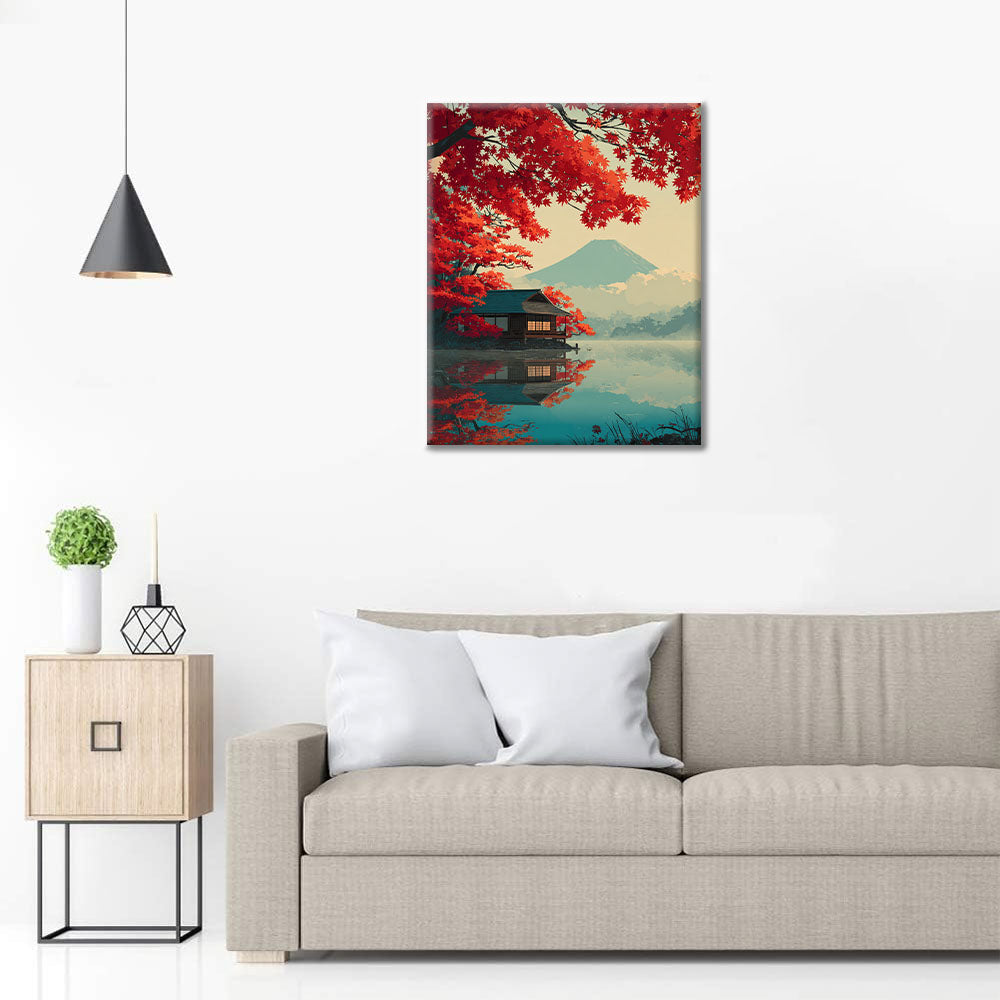 Serenidad otoñal - Pintar por números