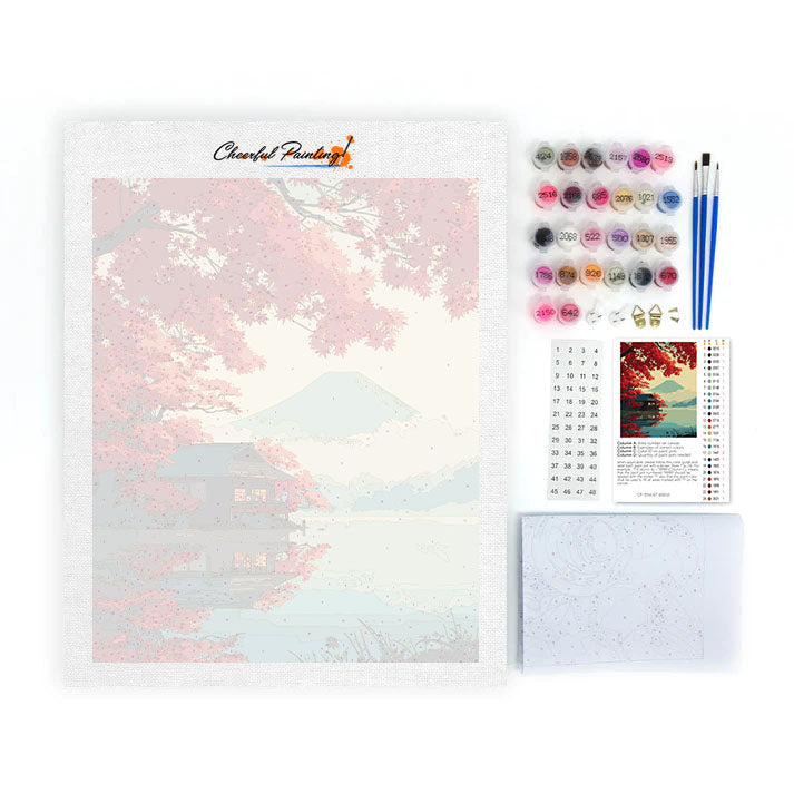 Serenidad otoñal - Pintar por números