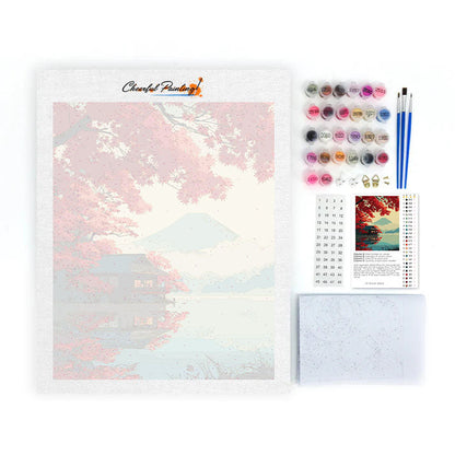 Serenidad otoñal - Pintar por números