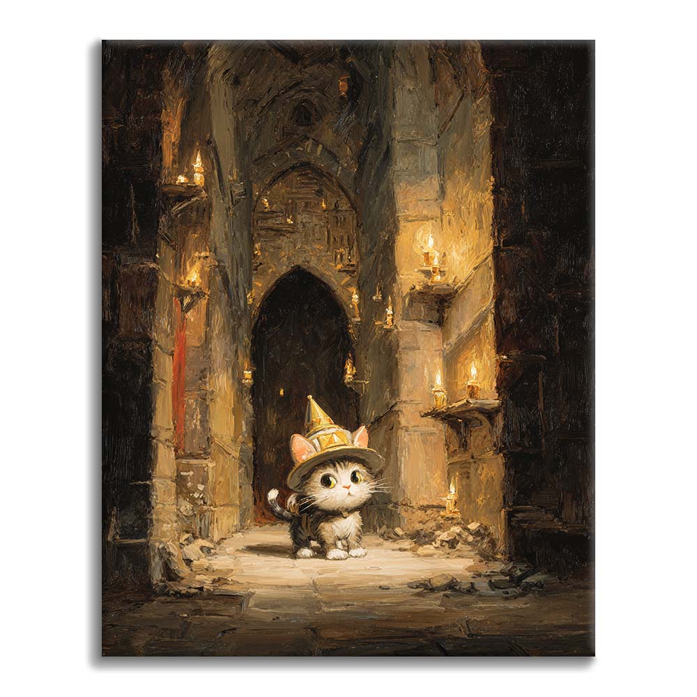 La aventura del gato - Pintar por números