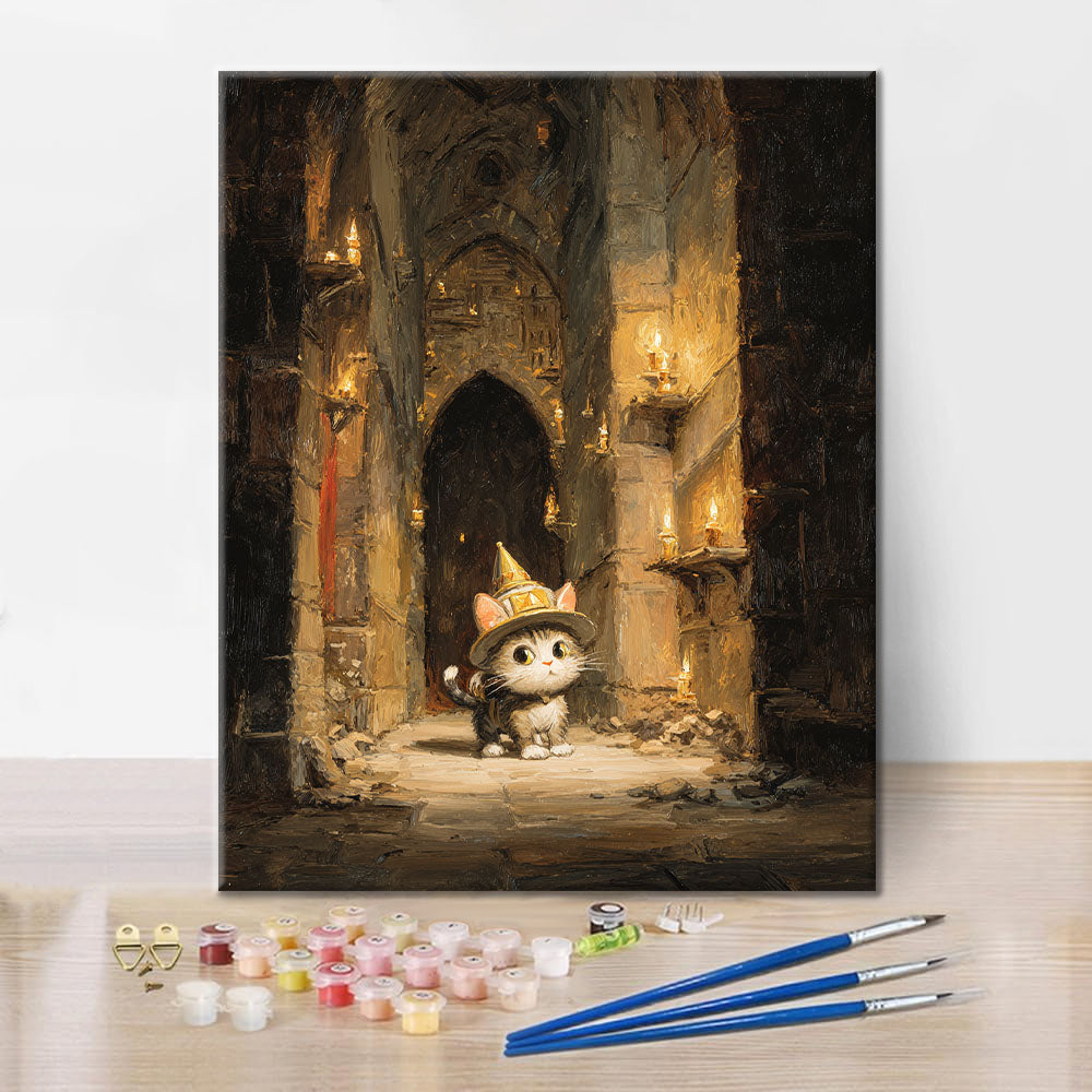 La aventura del gato - Pintar por números