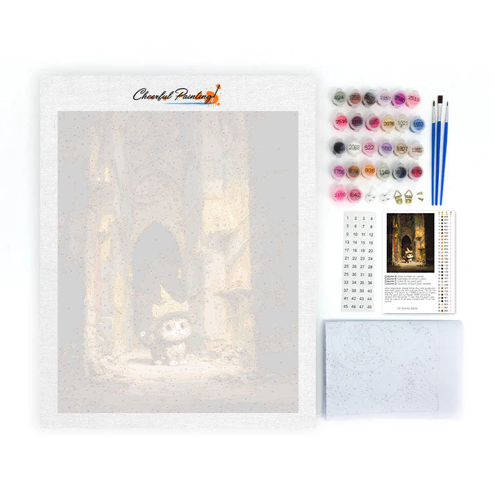 La aventura del gato - Pintar por números