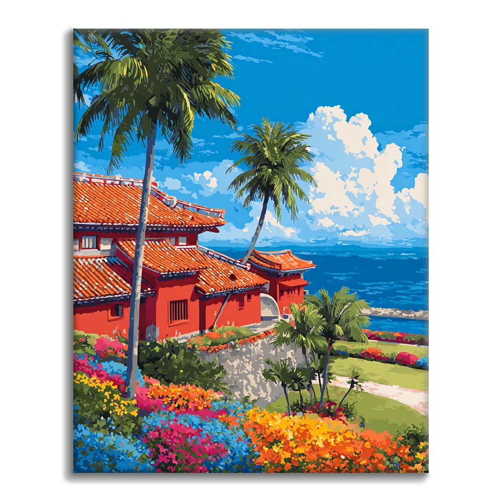 Castillo de Shurijo - Pintar por números