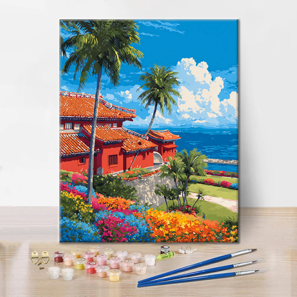 Castillo de Shurijo - Pintar por números