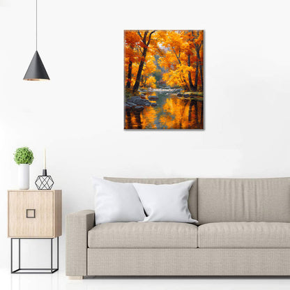 Susurros de otoño - Pintar por números