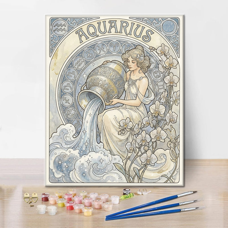 ACUARIO - Pintar por números