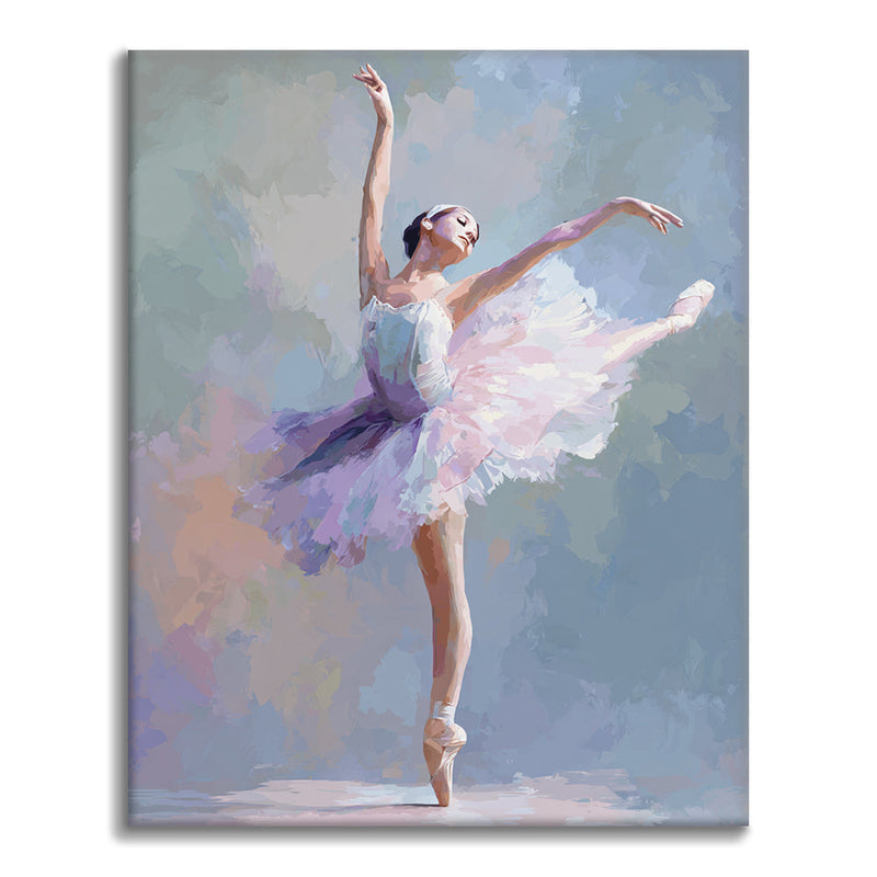 bailarina de ballet - Pintar por números