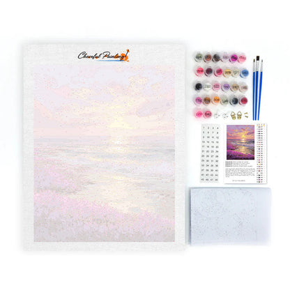 Horizonte floreciente - Pintar por números