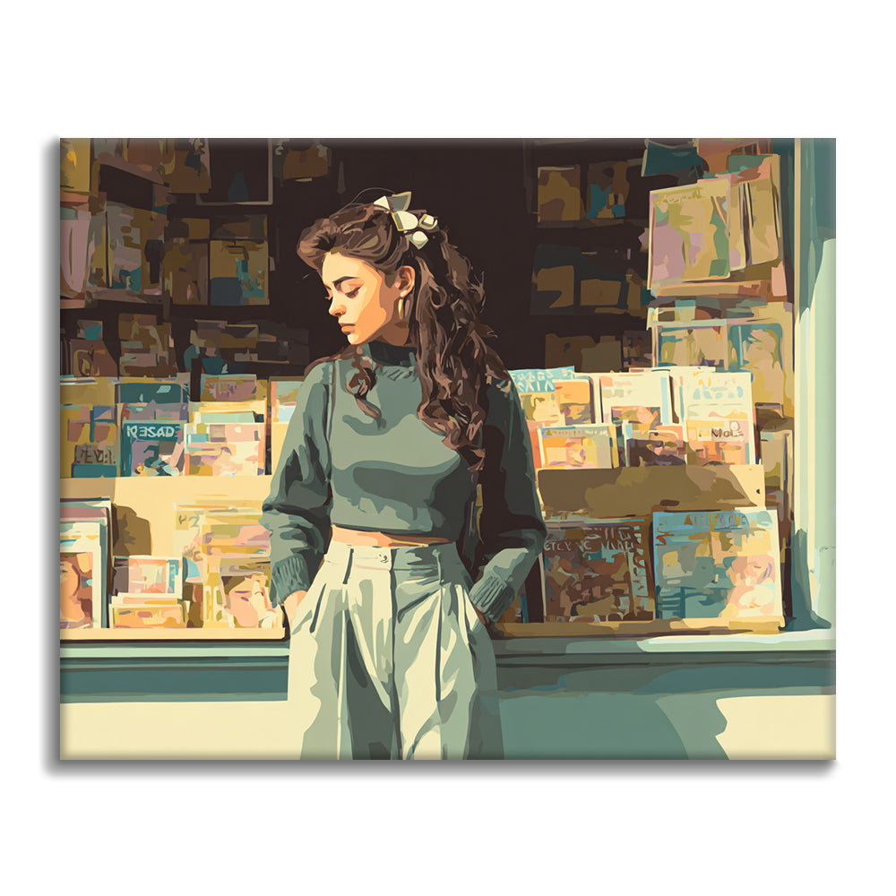 Ventana de librería - Pintar por números