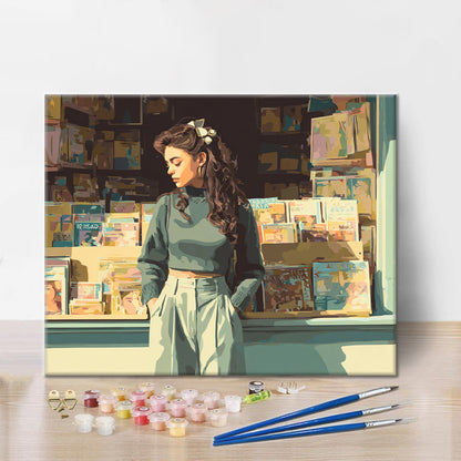 Ventana de librería - Pintar por números