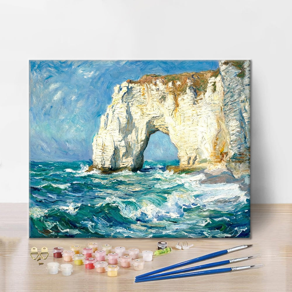 Acantilados de Étretat - Pintar por números