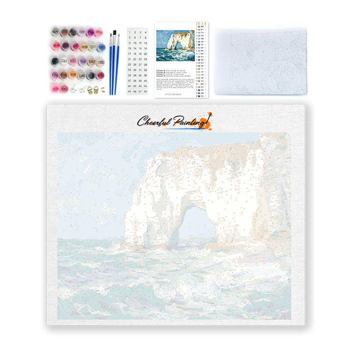 Acantilados de Étretat - Pintar por números