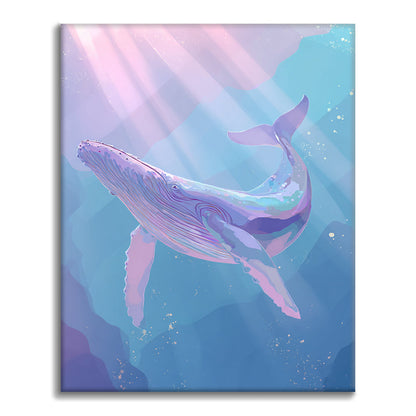Ballena de ensueño - Pintar por números