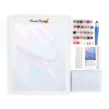 Ballena de ensueño - Pintar por números