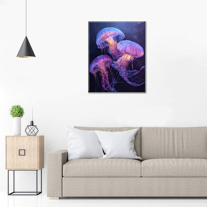 Medusas de ensueño - Pintar por números