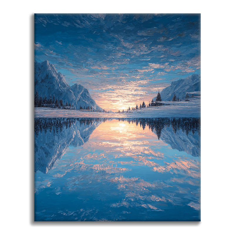 Reflejo congelado - Pintar por números