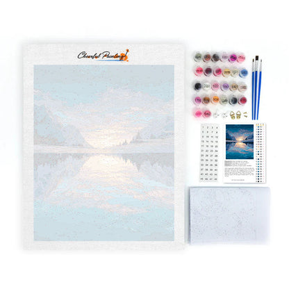 Reflejo congelado - Pintar por números