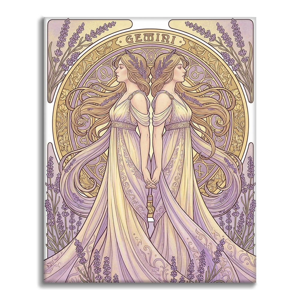 Géminis - Pintar por números