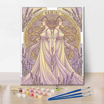 Géminis - Pintar por números