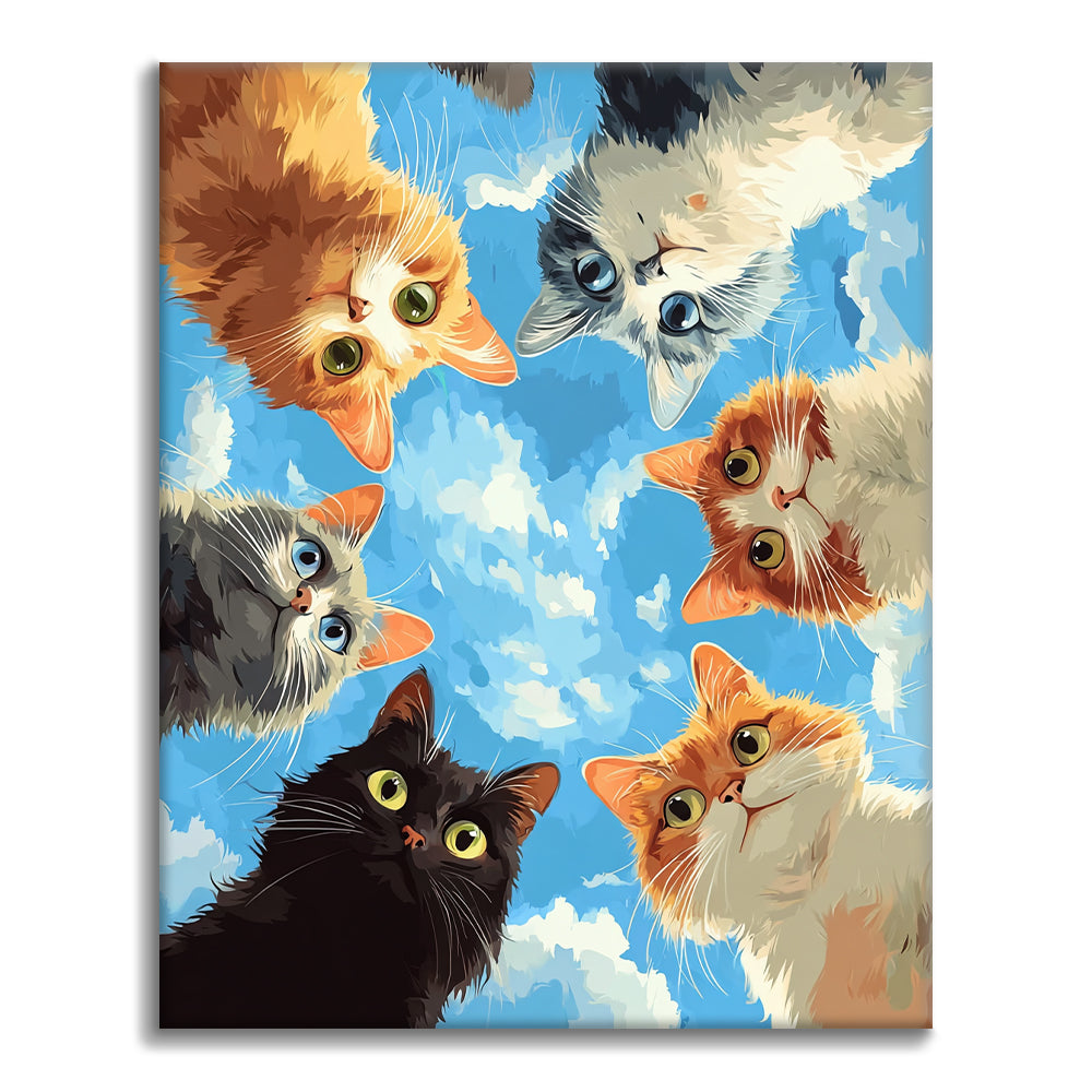 Peekaboo - Pintar por números