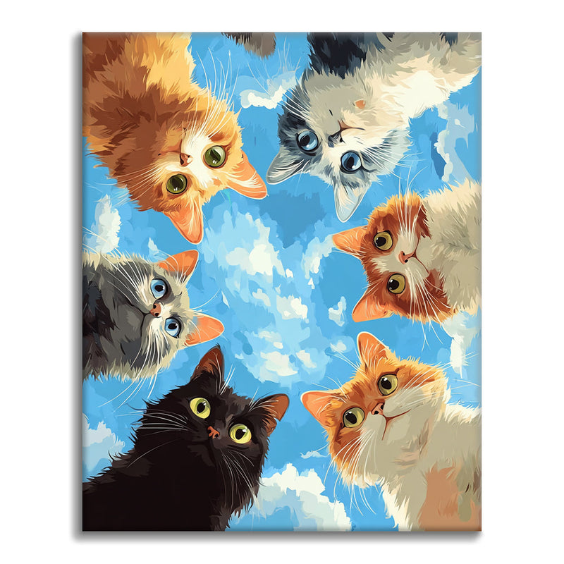 Peekaboo - Pintar por números