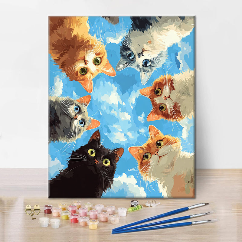 Peekaboo - Pintar por números