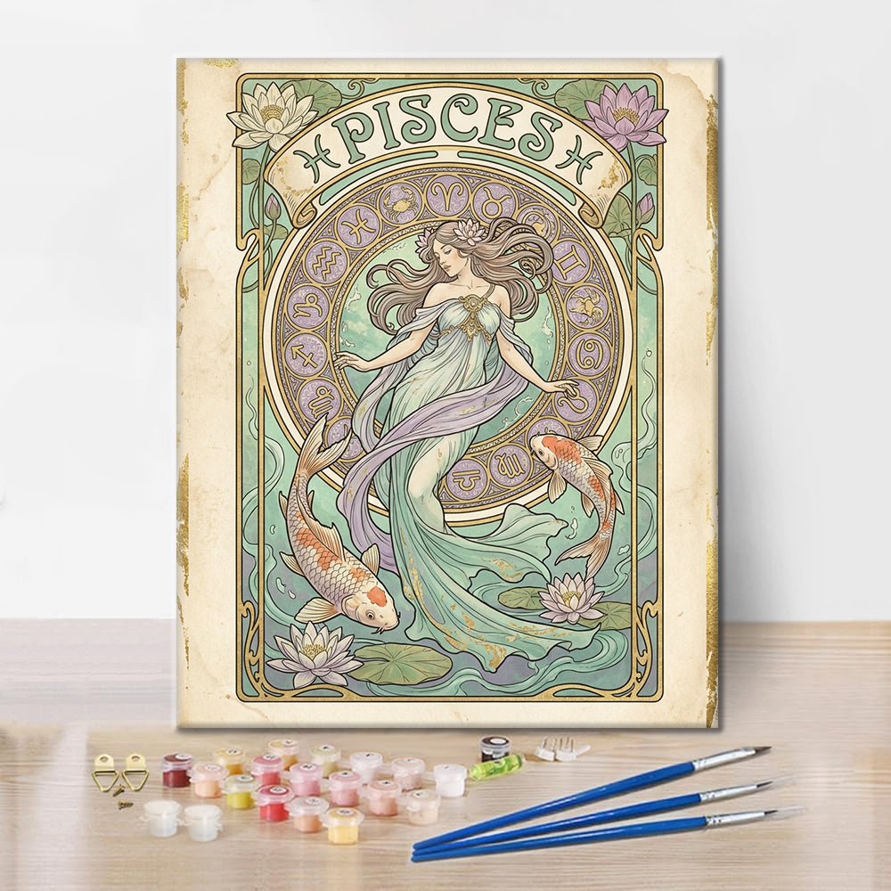 PISCIS - Pintar por números