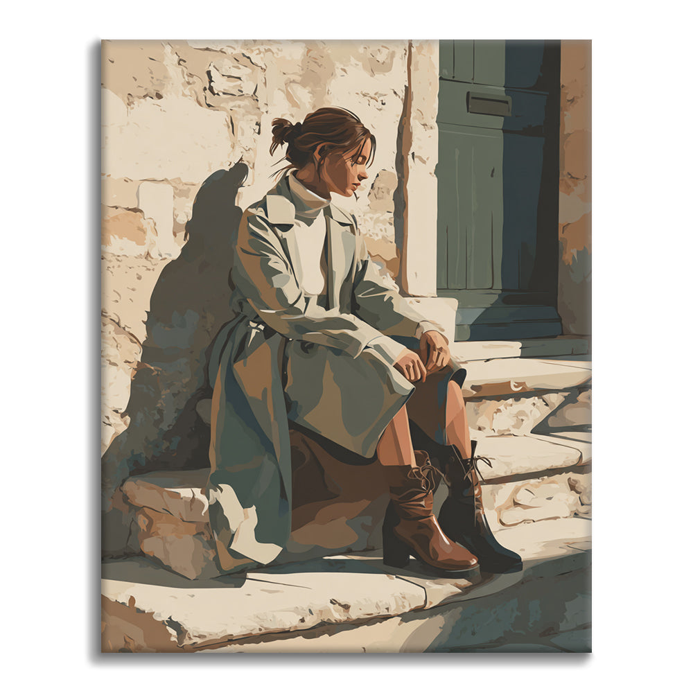 Pausa tranquila - Pintar por números