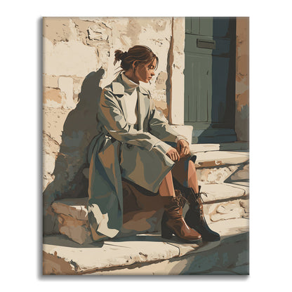 Pausa tranquila - Pintar por números