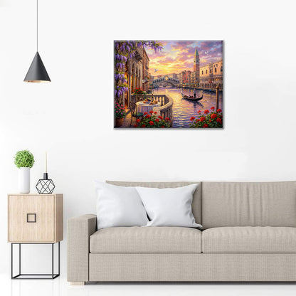 Venecia romántica - Pintar por números