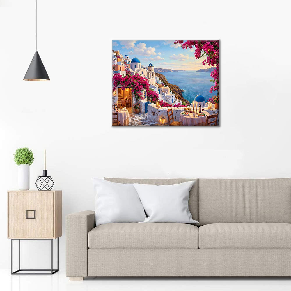 Santorini - Pintar por números