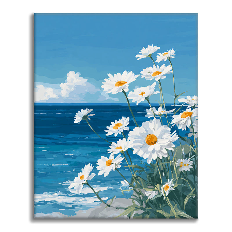 Margaritas marinas - Pintar por números