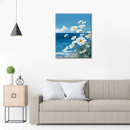 Margaritas marinas - Pintar por números