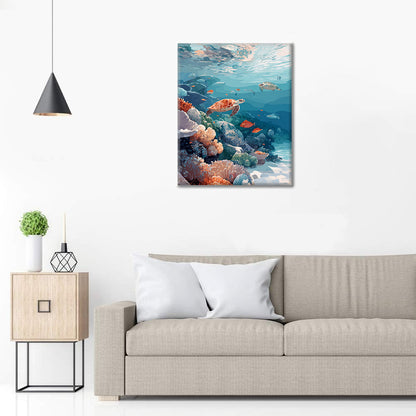 Mundo submarino - Pintar por números