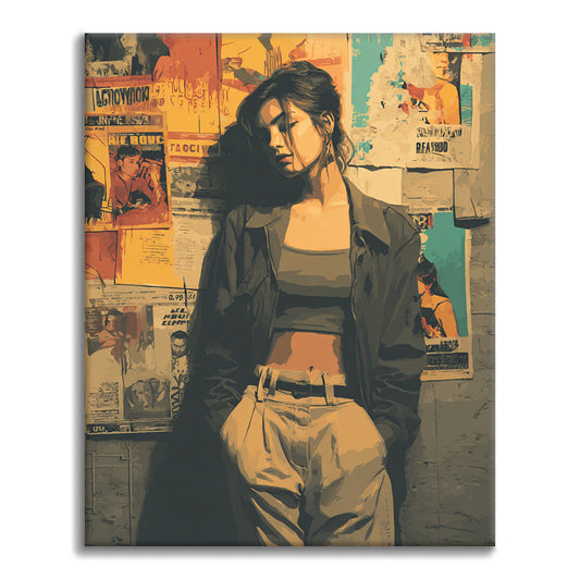 Estado de ánimo de alhelí - Pintar por números