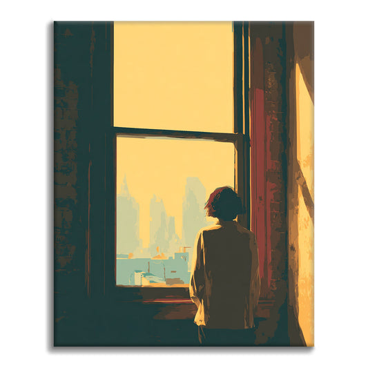 Vista de ventana - Pintar por números