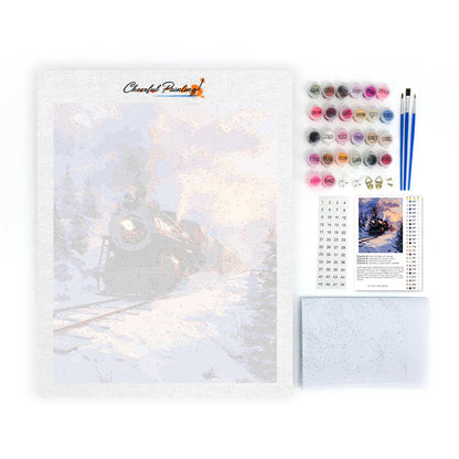 Winter Express - Pintar por números