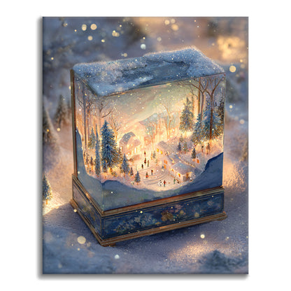 Recuerdo de invierno - Pintar por números