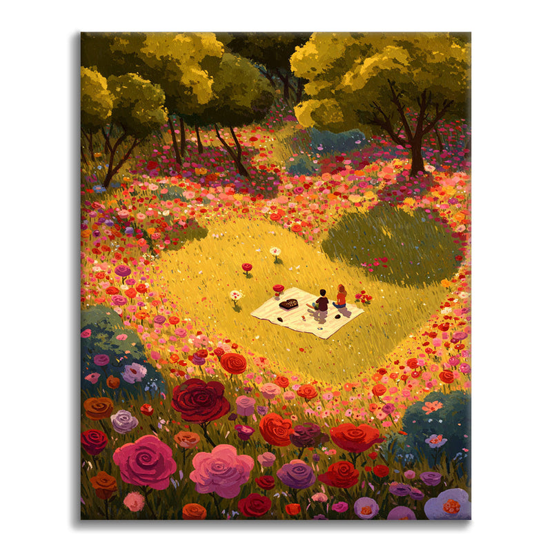Picnic honesto - Pintar por números