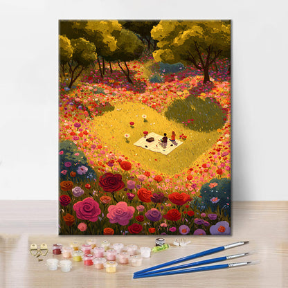 Picnic honesto - Pintar por números