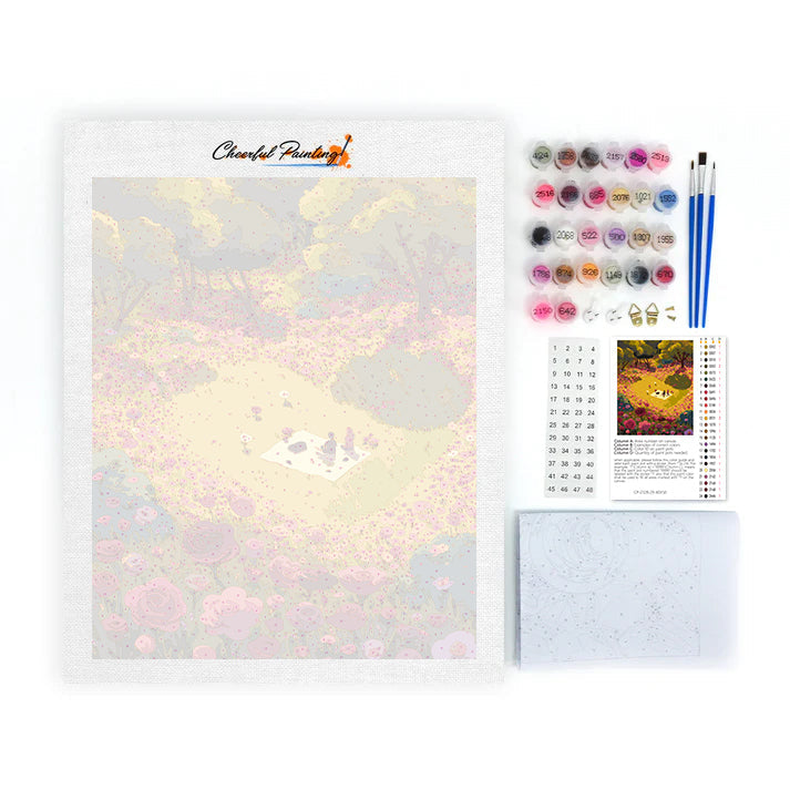 Picnic honesto - Pintar por números