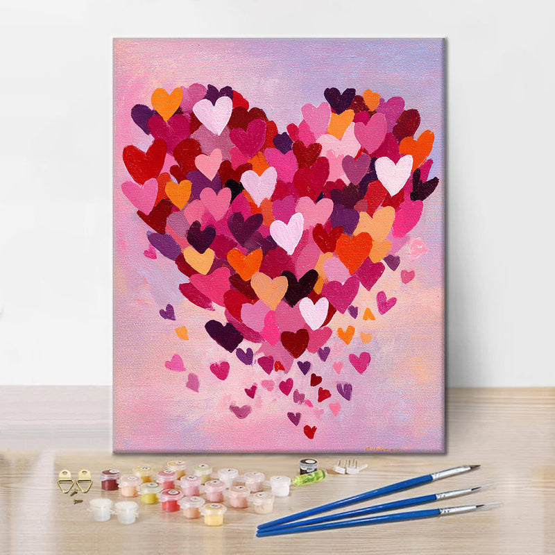 El deleite del corazón - Pintar por números