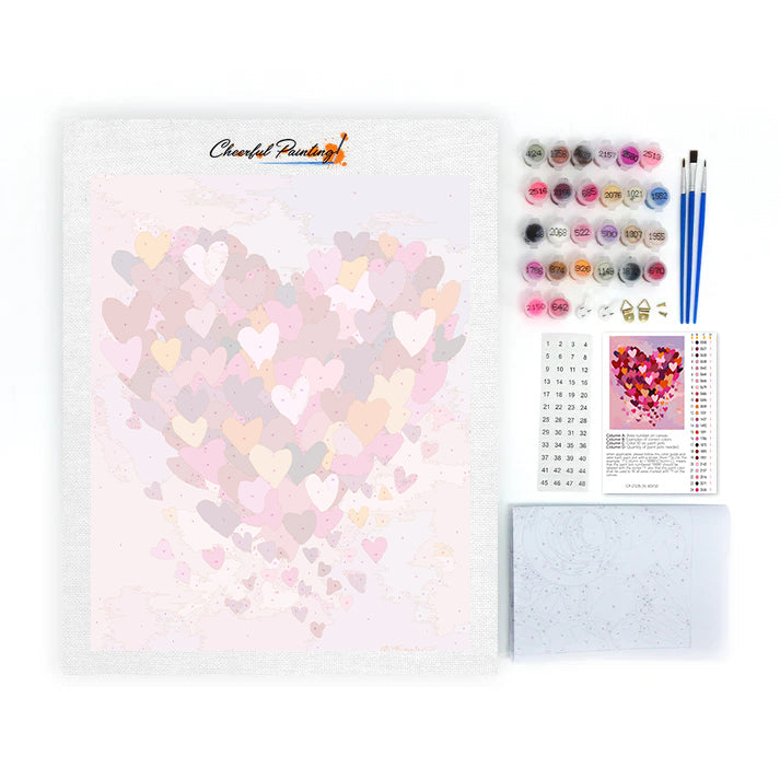 El deleite del corazón - Pintar por números